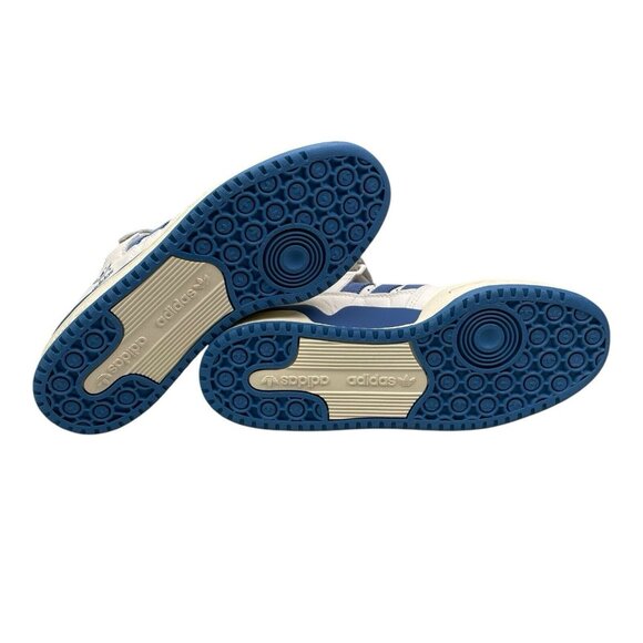 Adidas Forum 84 Low Goat Skin Leather White Royal Shoes JI4658 Mens Size 9-12 - Picture 9 of 9